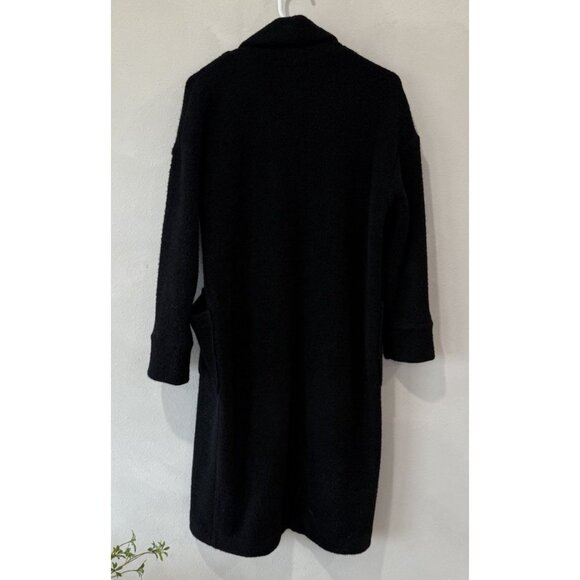 Greylin Anthropologie Womens Collared Jacket Black Heavy Weight Thick Small S - Picture 2 of 5